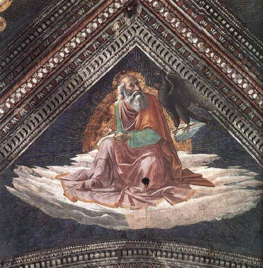 GHIRLANDAIO, Domenico St John the Evangelist Sweden oil painting art